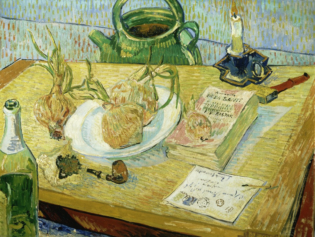 Natura morta con cipolle 1889